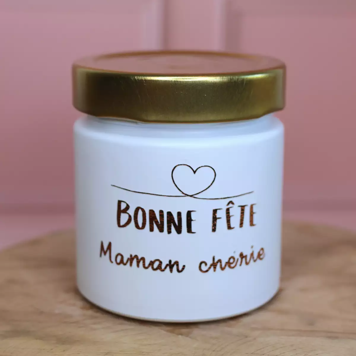 Bougie "Bonne fête Maman chérie"