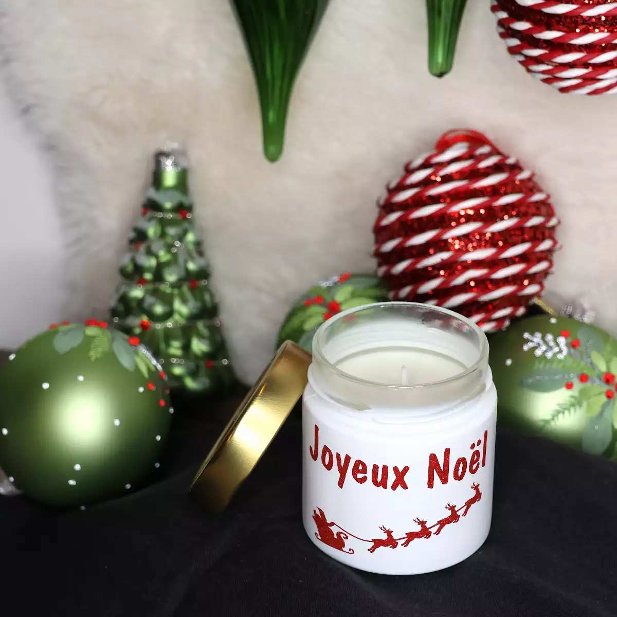 Bougie Joyeux Noël