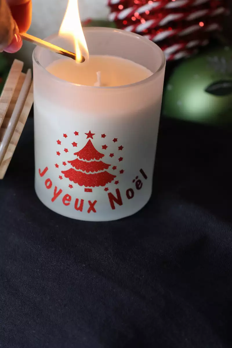 Bougie Joyeux Noël